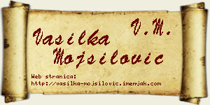 Vasilka Mojsilović vizit kartica
